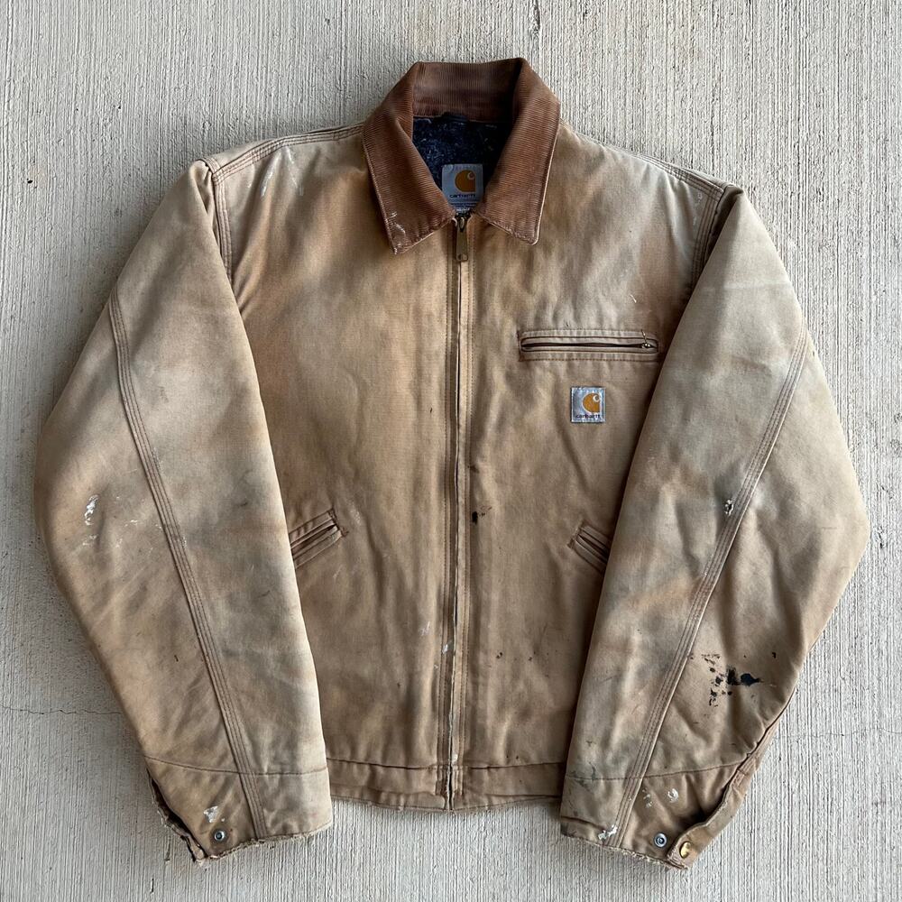Carhartt J01 BRN brown Detroit work wear jacket